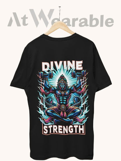 DIVINE STRENGTH – Unisex Oversized T-Shirt