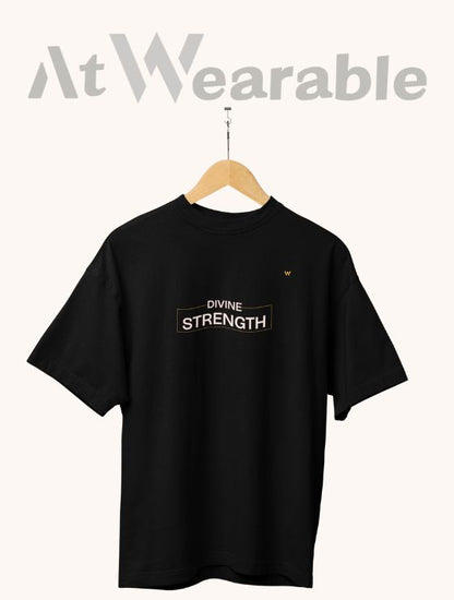 DIVINE STRENGTH – Unisex Oversized T-Shirt
