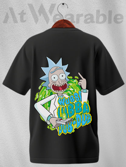Rick n Morty Unisex Oversized T-shirt