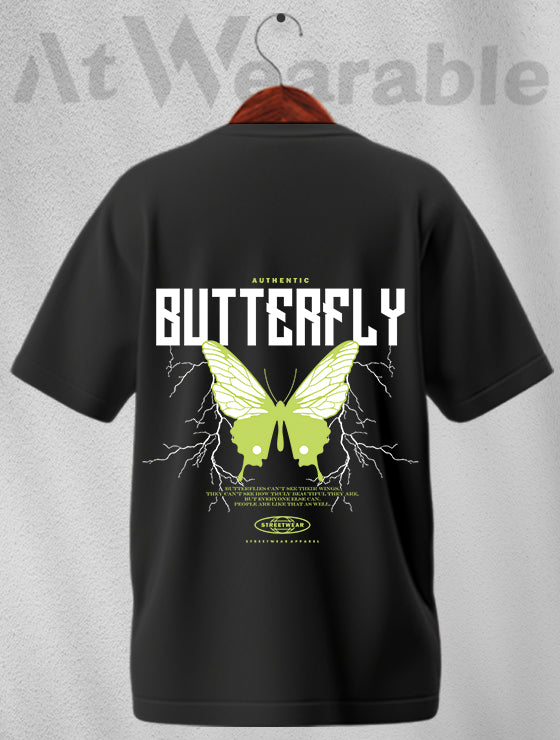 Butterfly Unisex Oversized T-shirt