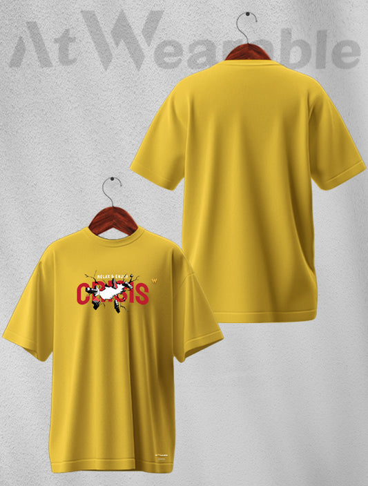Crisis Unisex Oversized T-shirt
