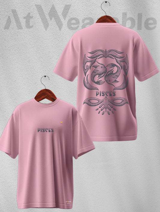 Pisces Unisex Oversized T-shirt