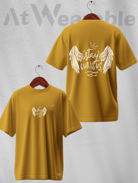 Stay Curious Unisex Oversized T-shirt