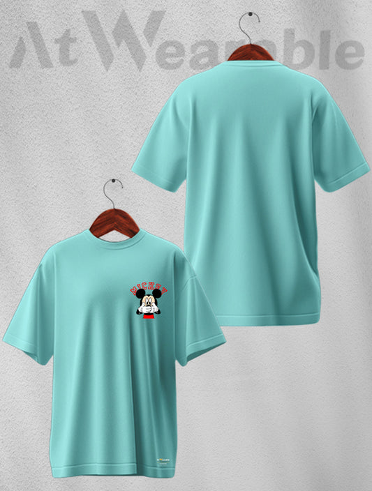 Damas Mickey Yuri MDFM Go Mas YF Unisex Oversized T-shirt