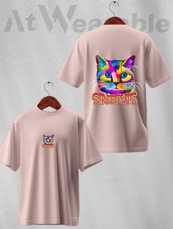 Cat Unisex Oversized T-shirt