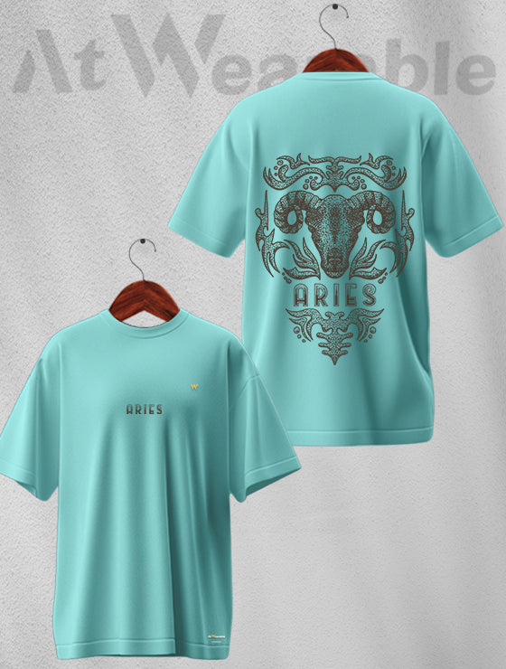 Aries Unisex Oversized T-shirt