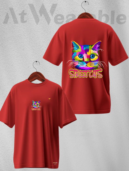 Cat Unisex Oversized T-shirt