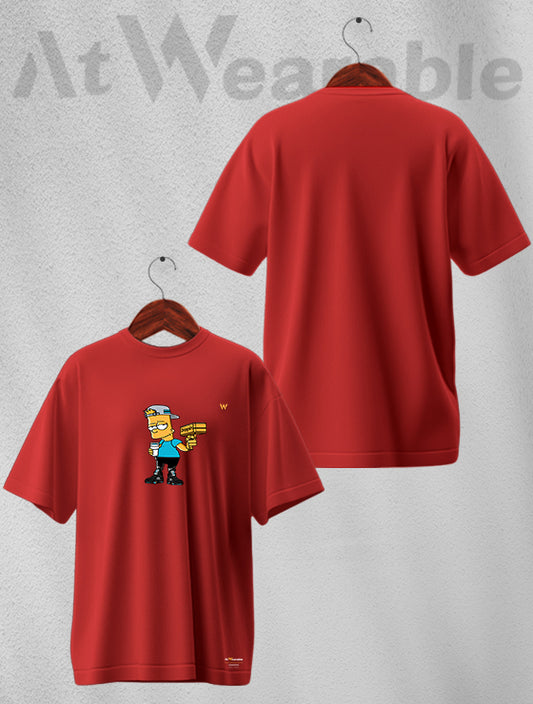 Soulhouse Ice Beverage Bartholomew Unisex Oversized T-shirt