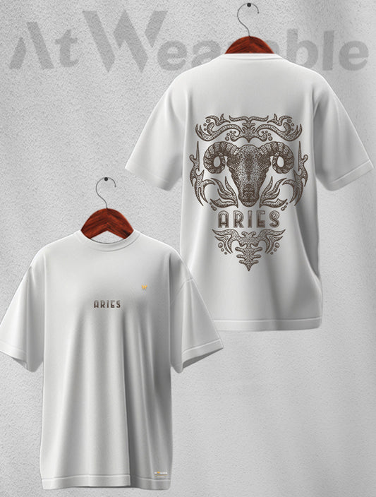 Aries Unisex Oversized T-shirt