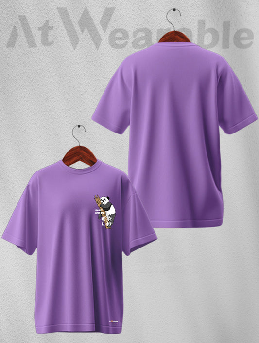 Panda Unisex Oversized T-shirt