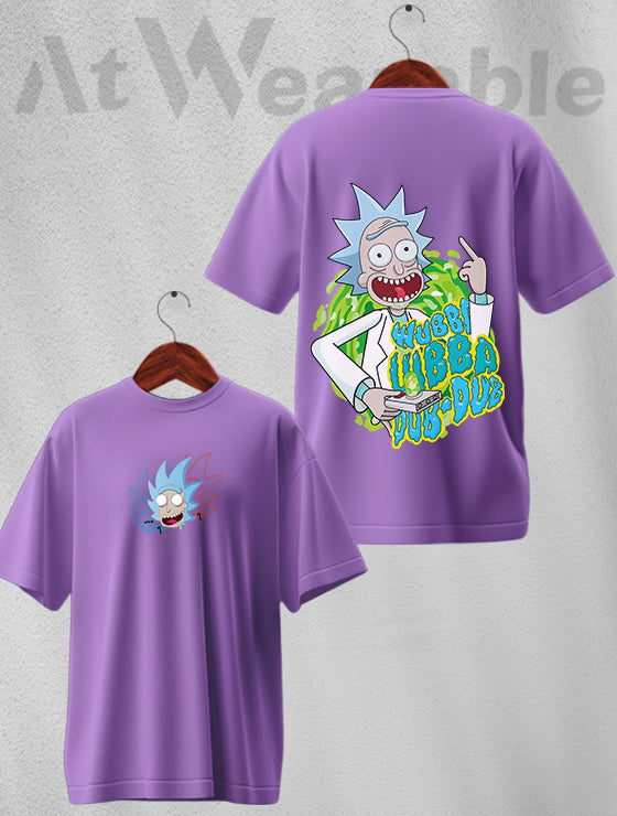 Rick n Morty Unisex Oversized T-shirt