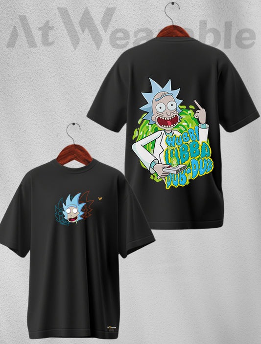 Rick n Morty Unisex Oversized T-shirt