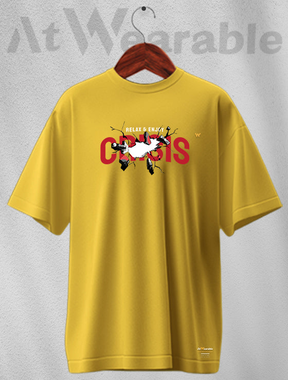 Crisis Unisex Oversized T-shirt