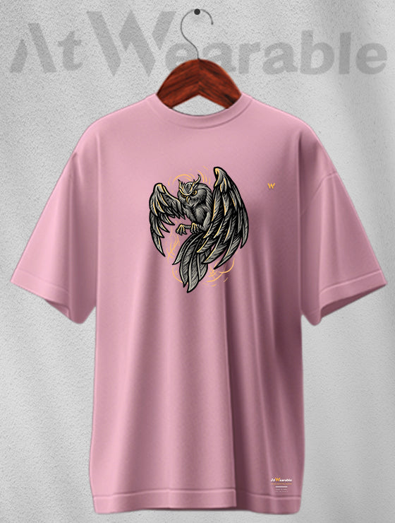 Owl Unisex Oversized T-shirt