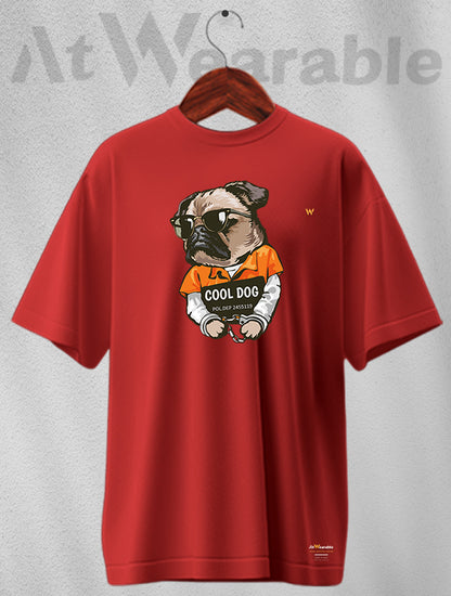 Cool Dog Unisex Oversized T-shirt