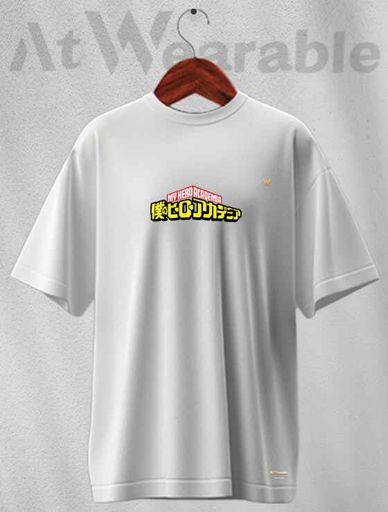 My Hero Academia Graphic Printed Unisex Oversized T-shirt