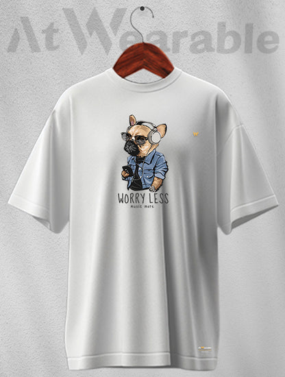 Worry Less Unisex Oversized T-shirt