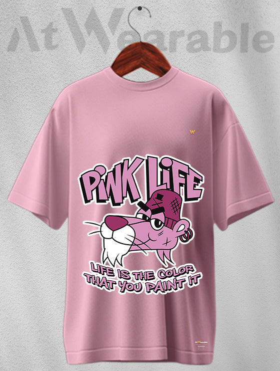 Pink Panther Unisex Oversized T-shirt