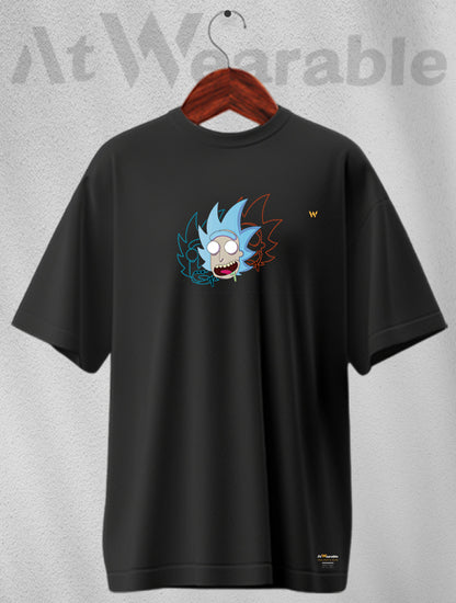 Rick n Morty Unisex Oversized T-shirt