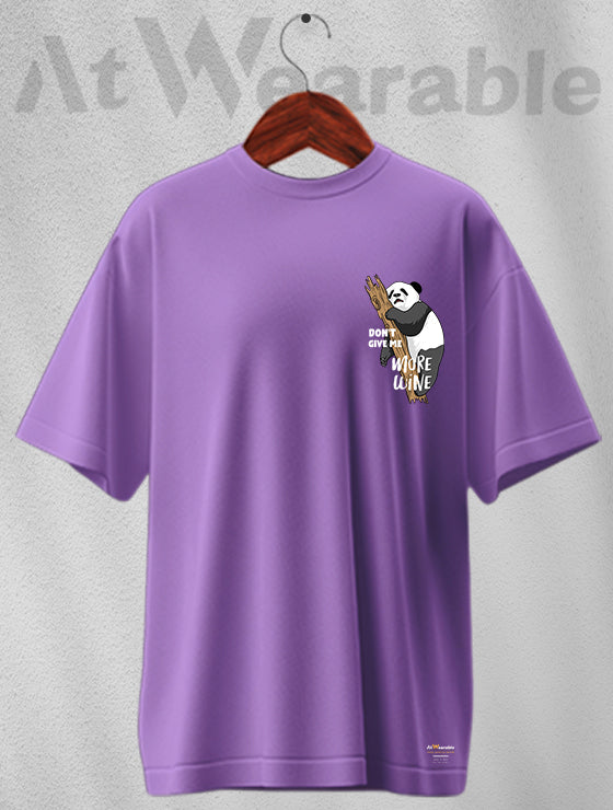 Panda Unisex Oversized T-shirt