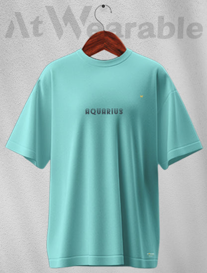 Aquarius Unisex Oversized T-shirt