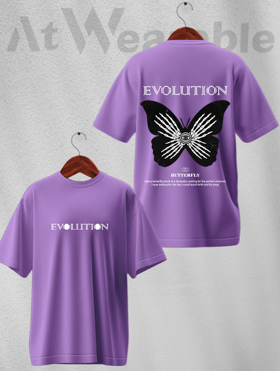 Evolution Unisex Oversized T-shirt