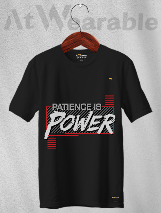 Patience is Power Unisex Regular T-shirt