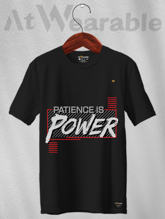 Patience is Power Unisex Regular T-shirt